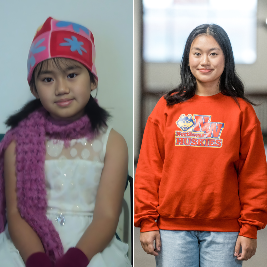  Sher Mu Ku as a child and adult